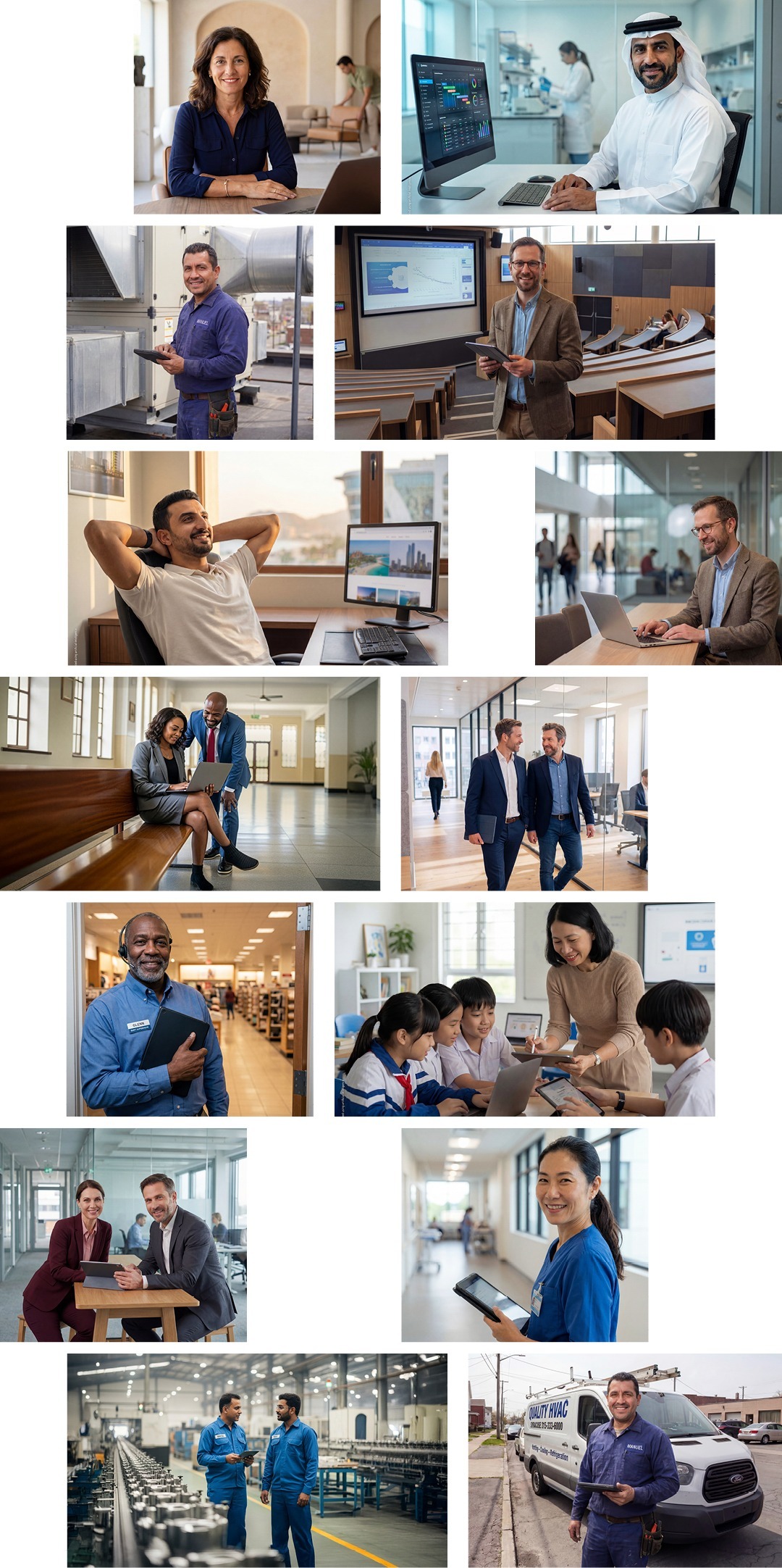 Collage Workplaces