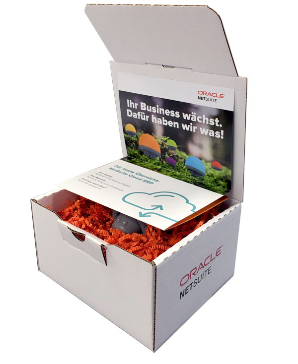 Mailingpaket für Projekt Akquisemailing | Oracle NetSuite